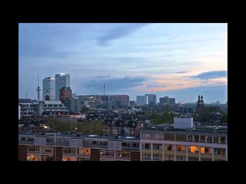 Nightfall in Rotterdam