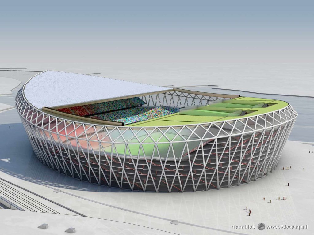 The Barge: a New Stadium for Feyenoord • 3Develop image blog